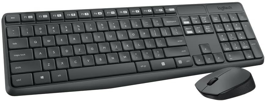 combo teclado y mouse logitech