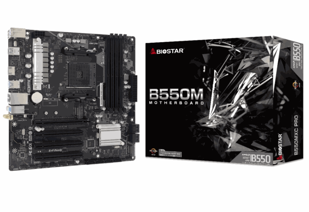 Mother Biostar B550MXC PRO AM4 Socket AMD Ryzen AM4. DDR4
