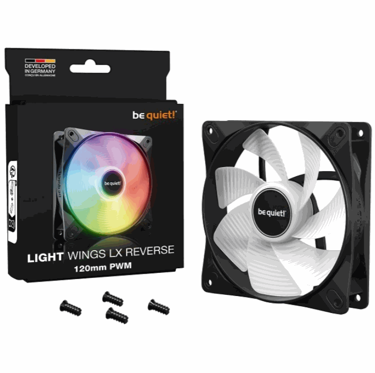 Fan be quiet! Light Wings LX 120mm PWM Reverse