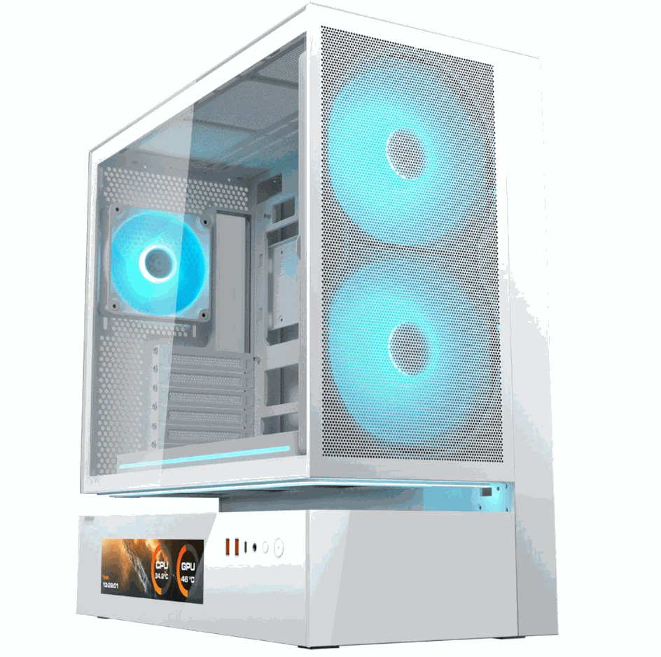 Gabinete Cougar Cfv235 Mesh Vision White