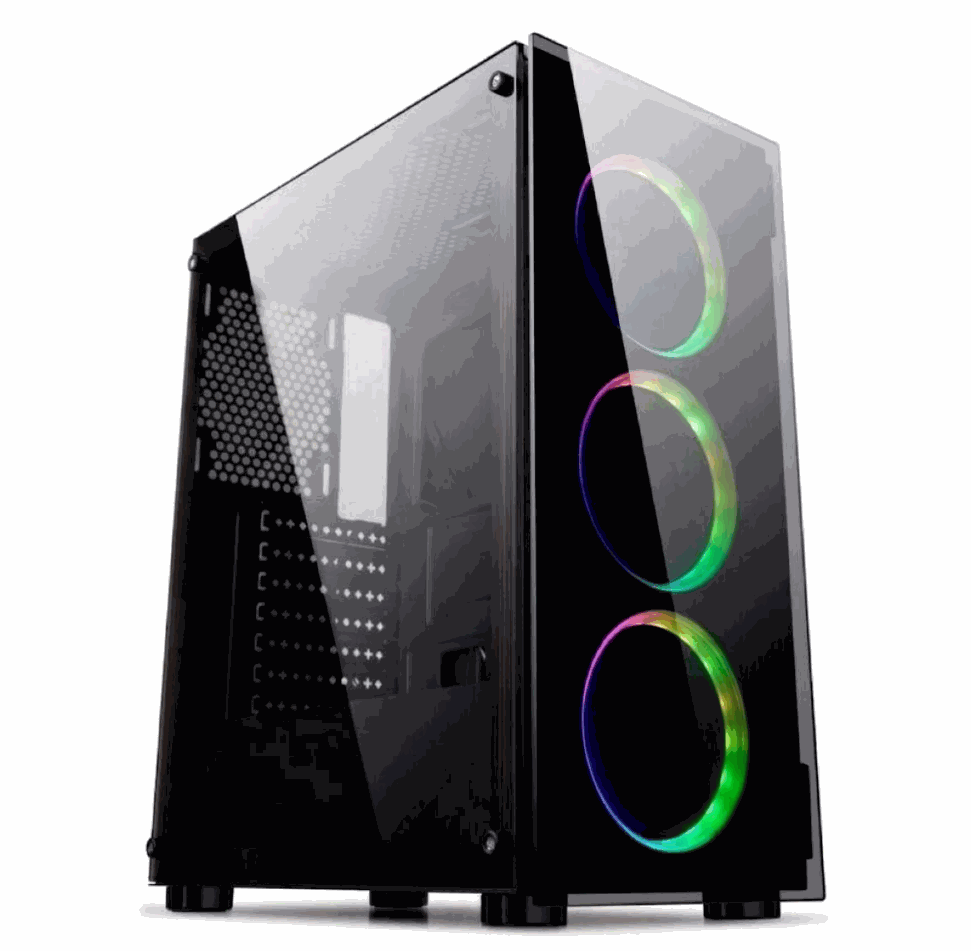 Gabinete Gaming Perseo Hero 3 Fanes ARGB