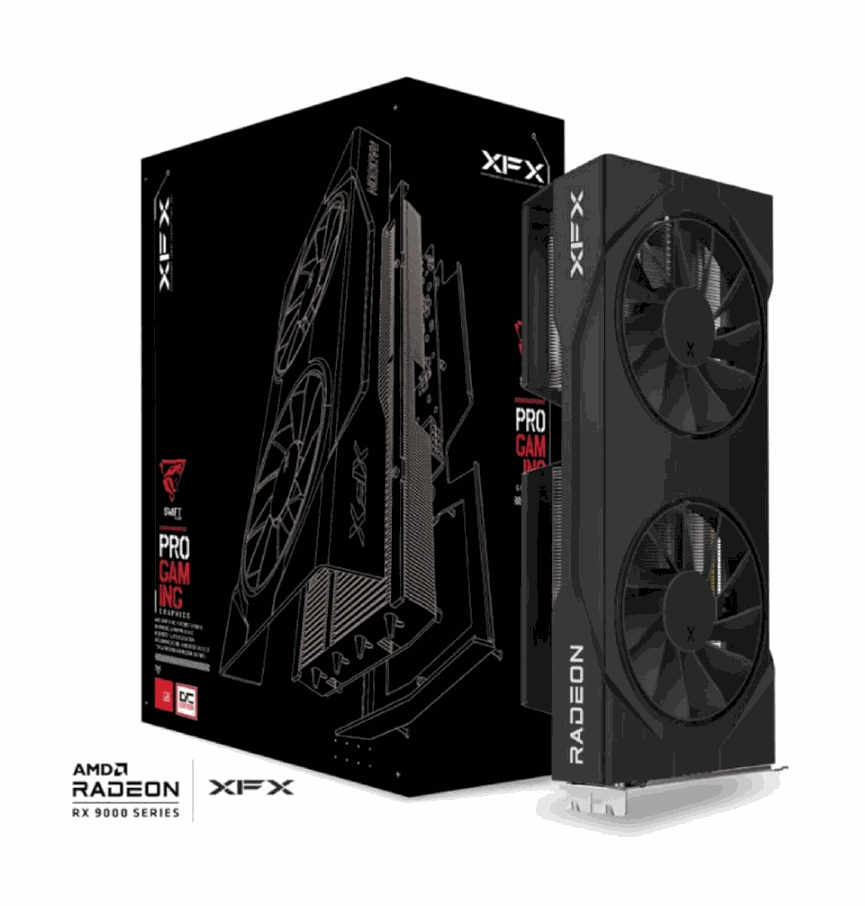 Tarjeta Xfx Radeon Rx9060xt 8gb Swift Dual Gddr6